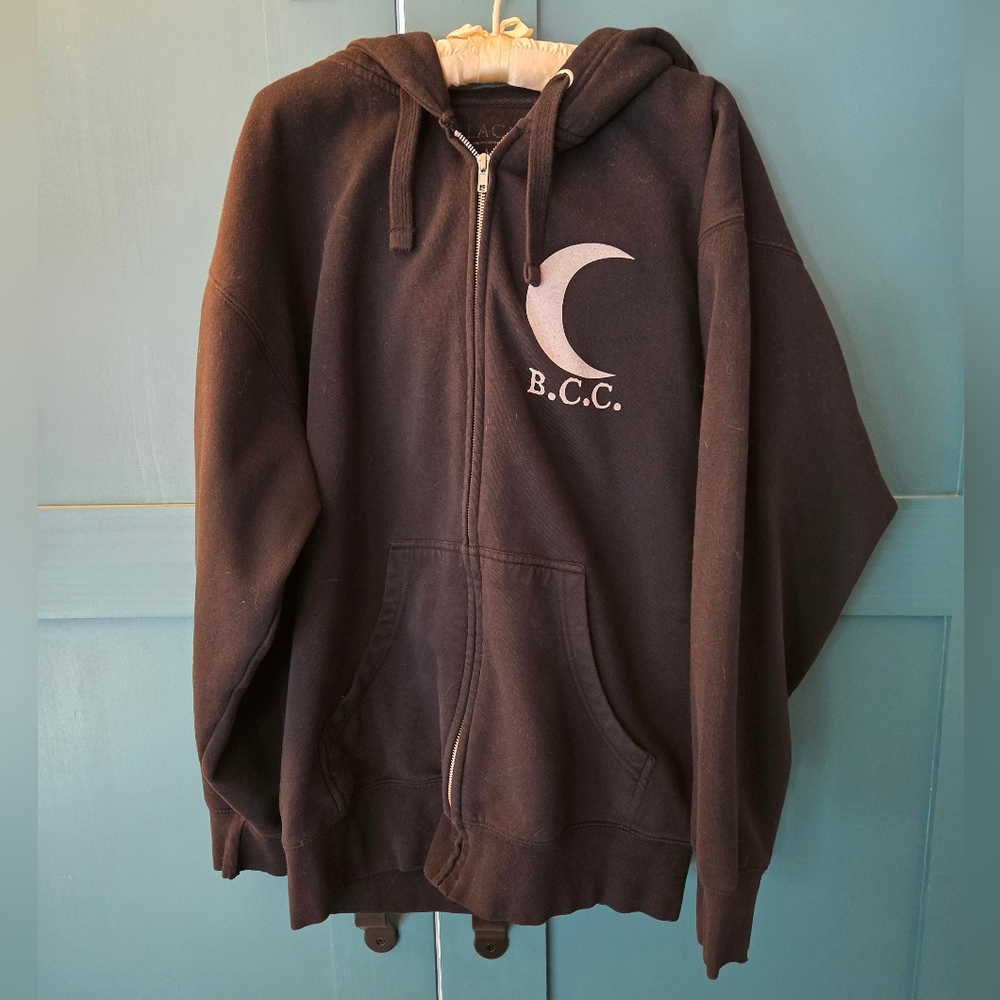EUC Killstar Nevermore hoodie thick warm unisex XL - Picture 3 of 5